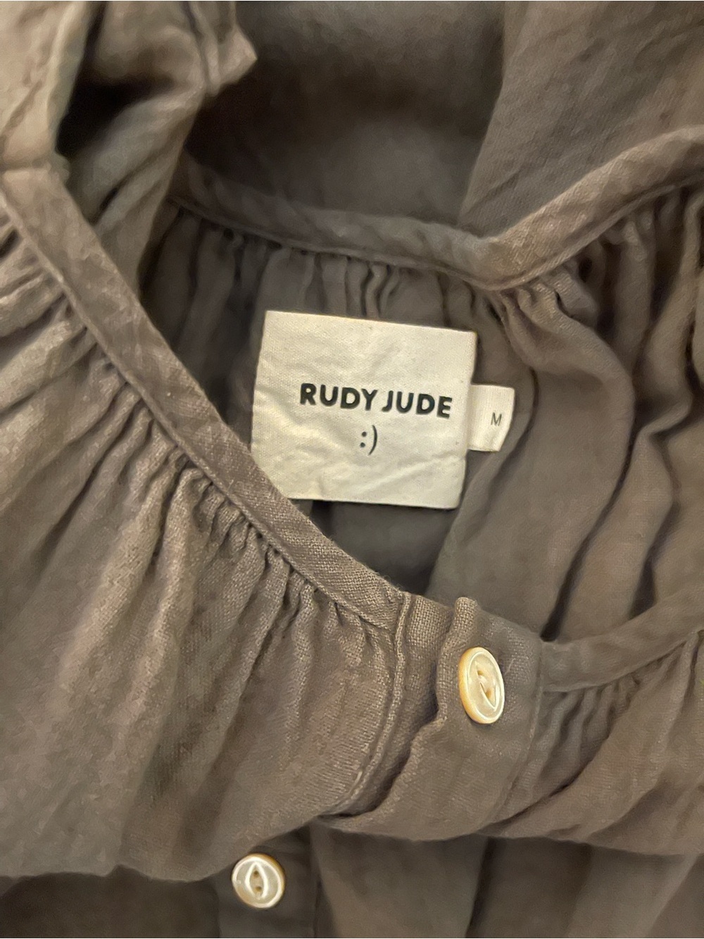 Rudy Jude Debbie Dress in Ink - M - Picture 6 of 6